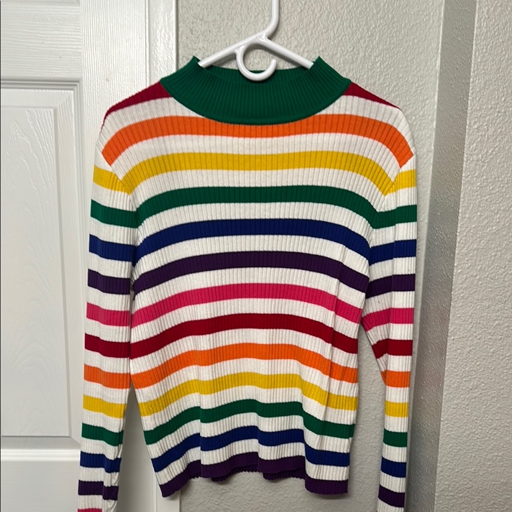 Colorful Striped Sweater